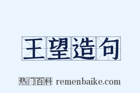王望造句是什么意思的图片